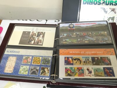 A collection of four British Pictorial Presentation Stamp albums A well presented comprehensive collection of covers. (4)