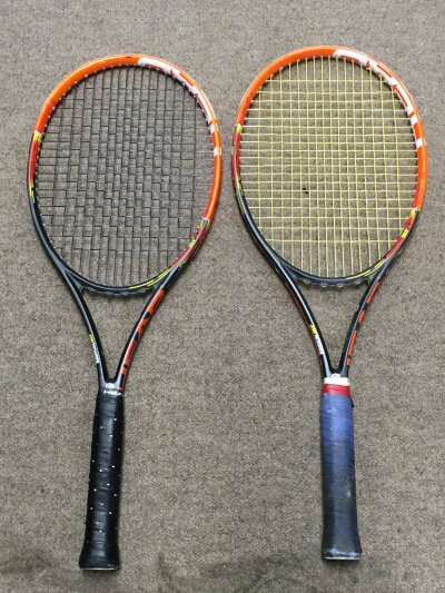 Graphite tennis rackets Head Radical MP