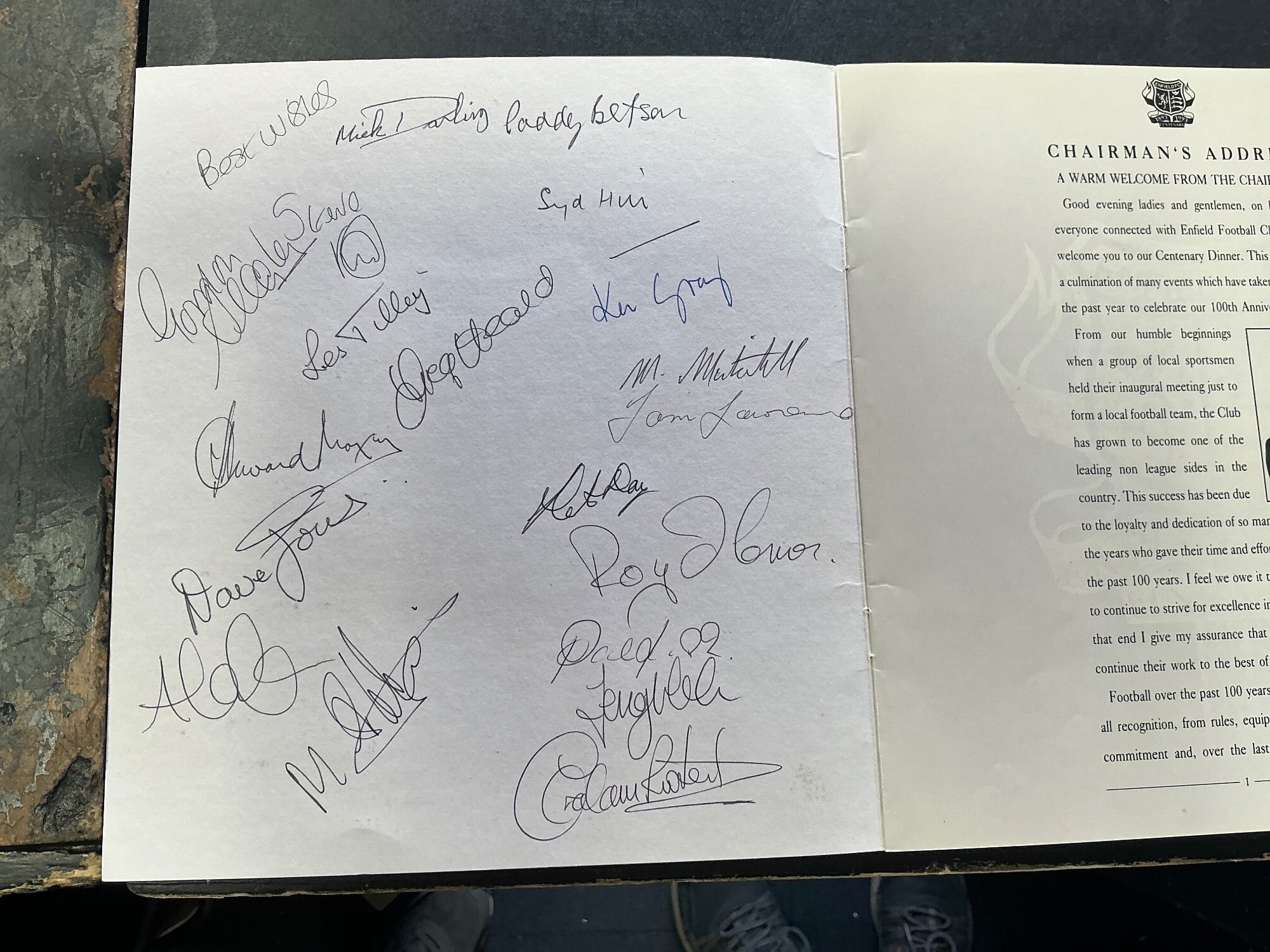 Two Day Football Memorabilia Auction - Presented by Dave Alexander of Football Wanted - OCTOBER
