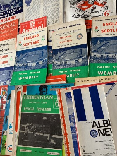 Scottish Football Programmes: From the late 50s onwards to include internationals finals and friendlies. (175)