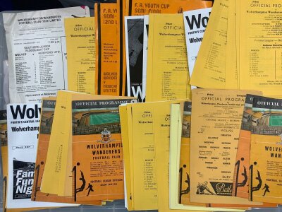 Wolves Reserve + Youth Home Football Programmes: From the late 50s to quite modern with duplication. (Est 140)
