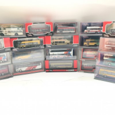 A Collection of Boxed Corgi Original Omnibus Buses. No Reserve.