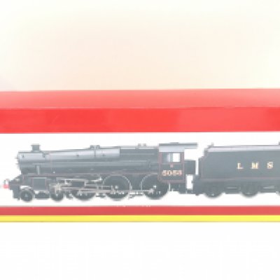 A Boxed Hornby 00 Gauge LMS Class 5P5F Locomotive 5055 #R 2257.