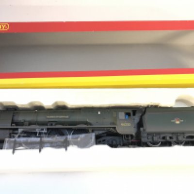 A Boxed Hornby 00 Gauge BR 4-6-2 Duchess Class Duchess of Montrose Weathered #R2446 DCC Ready.