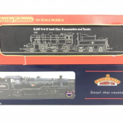 2 X Boxed 00 Gauge Locomotives. A Bachmann Standard Class 4MT Tank BR Lined Black E/ Crest Weathersd #32-355. And A Hornby BR 2-6-0 Ivatt Class 2 Locomotive #R.857.