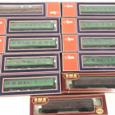 A Collection of 00 Gauge coaches By Llima And GMR.