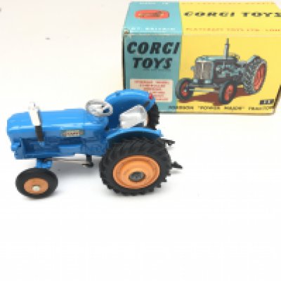 A Boxed Corgi Fordson Power Major Tractor #55. No Reserve.