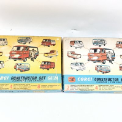 2 X Boxed Corgi Constructor Sets #GS/24. 1 Is Complete. No Reserve.
