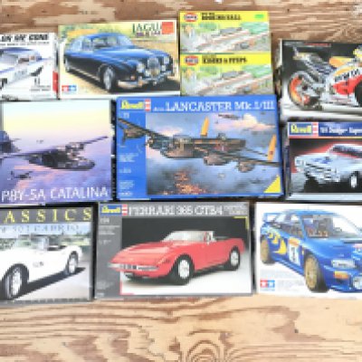 A Collection of Various Model Kits. Including Revell. Airfix etc. No Reserve.