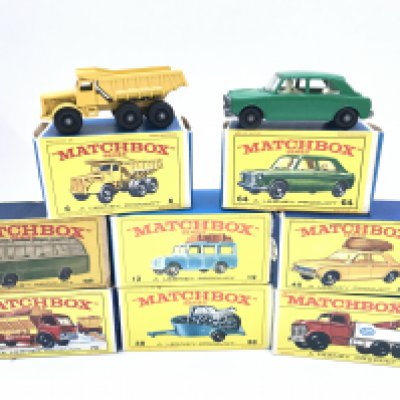 A Small Collection Of Boxed Matchbox Cars. No Reserve.