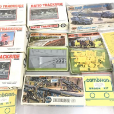 A Collection of Various 00 Gauge Model Kits.