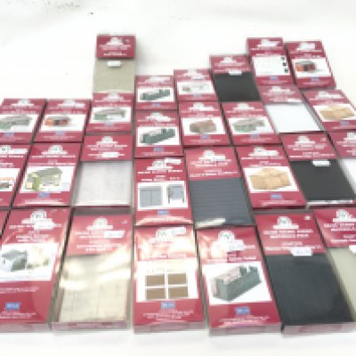 A collection of 30 new unopened PECO model railway accessories in the Scenic Series 00 scale. No reserve