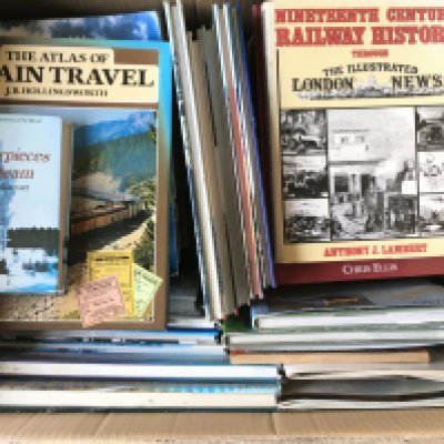 A collection of of railway related books. No reserve
