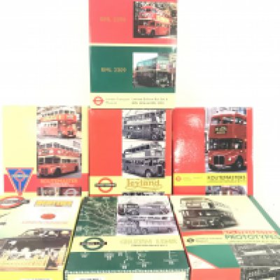A Collection of Boxed Exclusive Edition Buses. No Reserve.