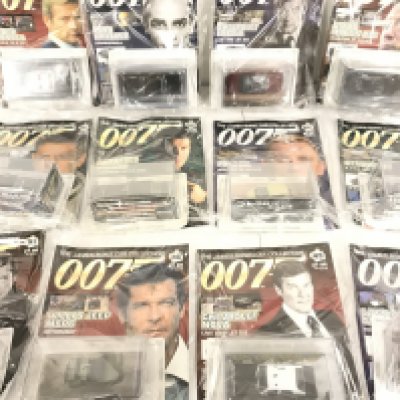 12 Boxes Containing The James Bond Car Collection. All Sealed with Magazines. Approximately 150. (12)