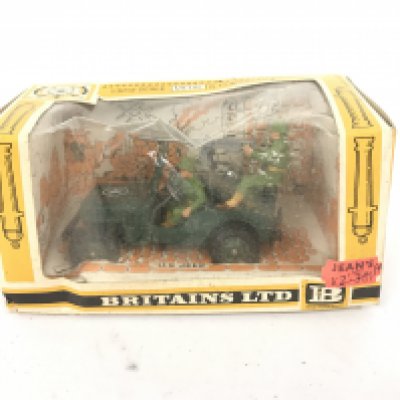A Boxed Britains U.S. Jeep #9786. No Reserve.