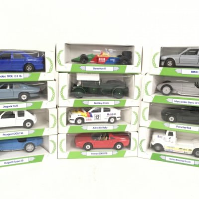 A Collection of Boxed Mobil Performance Collection Diecast. NO RESERVE