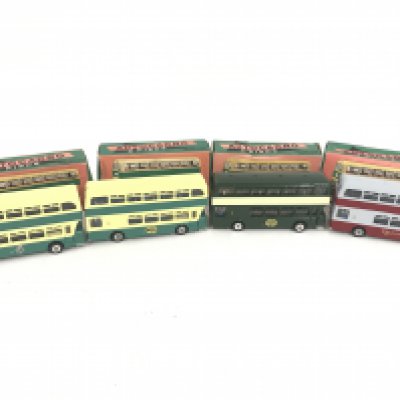 4 X Boxed Metosul Diecast Buses. NO RESERVE