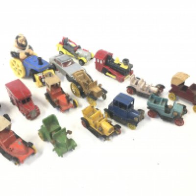A Small Collection of Playworn Diecast. Including Corgi and Charbens. NO RESERVE