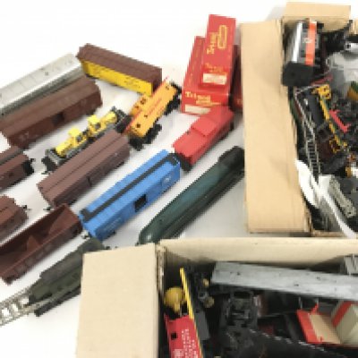 A Collection of 00/H0 Gauge coaches and spares and repairs.