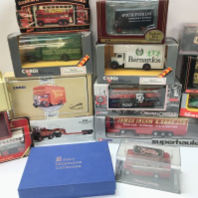 A Collection of Boxed And Loose Diecast including Corgi. EFE. Etc.