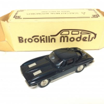 A Boxed Brookline Models 1963 Chevrolet Corvette Stingray Coupe.