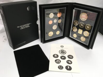 A 2016 United Kingdom Proof Coin Set Collectors Edition