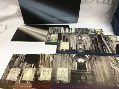 A Royal Mail/ Royal Dutch Mint Glory in the Details The Cathedrals silver stamp collection