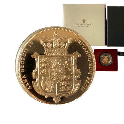 2025 Gold Proof Sovereign, King Charles III portrait,