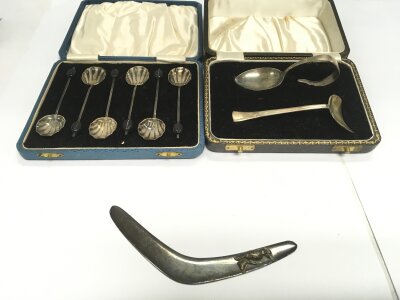 Silver and silver plate items