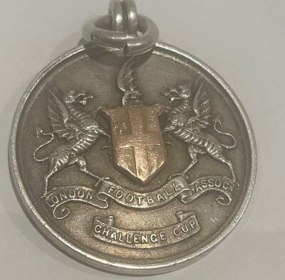 1951 Millwall London FA Cup Final Football Medal: Silver hallmarked medal: Runners Up medal awarded to unknown Millwall player after being defeated by Fulham 1-0.