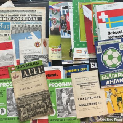 Foreign International Football Programmes: Selection from 1960s onwards. Mainly good with instructions to sell. (60)
