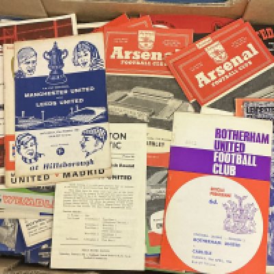 1960s Football Programme Collection: Representation of most clubs, includes some specials. Instructions to sell. (400+)