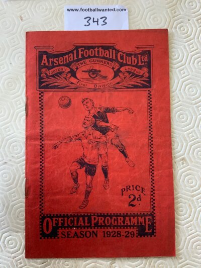 1928 - 1929 Millwall v Northampton FA Cup Football Programme At Arsenal: Replay in good condition with no team changes. Rusty staples holding firm.
