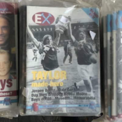 West Ham Complete Ex Football Magazine Collection: The great now defunct retro magazine covering their great history with interviews and nostalgia. Complete run from number 1 to 79. Excellent. (79)