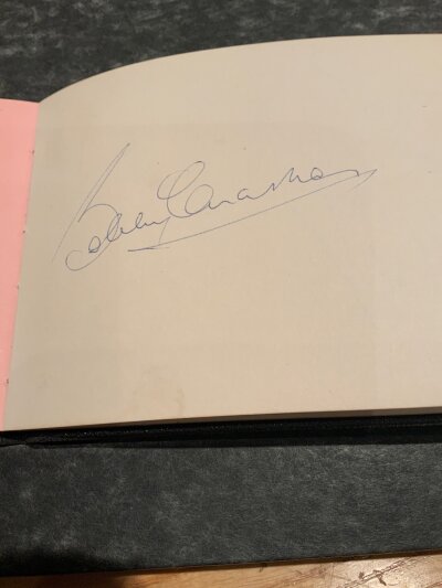 Matt Busby Bobby Charlton WBA Chelsea Football Autographs: Two pages of Chelsea autographs with 12 signatures including Docherty, Hollins, Bridges, Blunstone and Shellito. Separate pages with Busby and Charlton signatures. Five WBA autographs. No signatures are back to back.