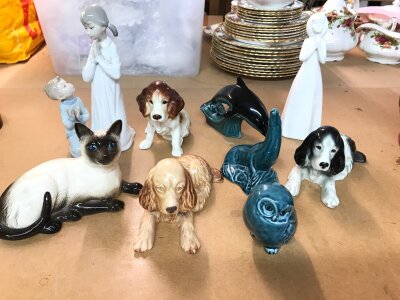 A collection of assorted ceramics including royal Doulton etc. NO RESERVE