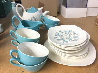 Stylecraft Midwinter set including cups, saucers etc NO RESERVE