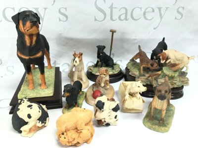 Border fine arts animal figures