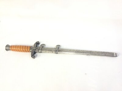 A German army officers dagger maker Eickhorn. 37cm long blade 26cm long