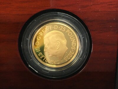 2025 1/4oz gold proof coin Queen Elizabeth The Queen Mother.