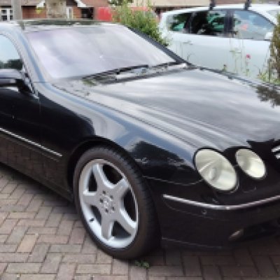 Mercedes CL 55 AMG Coupe, Black. 2002, WU52 YFD. 
5439cc, current mileage. 81900. Cream leather interior. 
MOT 27th July 2025.

Avaliable to view from Wed 25th June, Staceys, 37 Websters Way, Rayleigh. SS6 8JQ