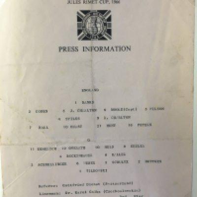 England 1966 World Cup Incredible Football Collection: When you open this original World Cup Willie folder you turn each page and find a stunning press photo from the ceremony and then from each match England played in. The annotations to rear of the clipped in photos have been copied and are on opposite page for reference and some are signed. The final has a photo of all the goals ( some signed ) and a very rare original team sheet. There are celebration photos also ( some signed ). There is a signed press photo of all the 22 players after that plus Ramsey Shepherdson and Cocker ( some in club kit ). This must view lot is finished off with a large magazine picture signed by all 11 winning players. There are a total of 45 original press photos with press stamps etc to rear.