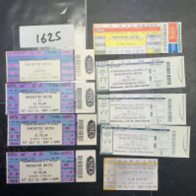 Manchester United USA Football Tour Tickets: From 03/04 v Club America, Juventus, AC Milan x 3, Bayern Munich plus 3 x Celtic from 04/05. (9)