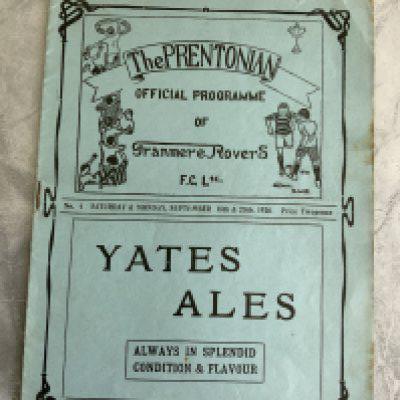 1925 - 1926 Tranmere Rovers v Lincoln City Football Programme: Very good condition division three programme with no team changes. Writing to cover.