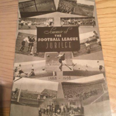 1938 Jubilee Match Football Programme Doncaster v Rotherham: Being sold with no reserve due to no back cover. Collectors will know this had a standard brown Jubilee cover so could easily be replaced. Pencilled team changes.