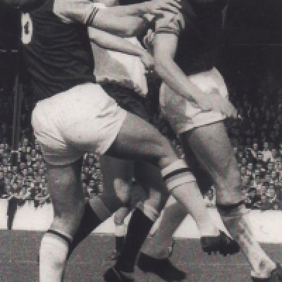 Bobby Moore West Ham Football Collection: John Lyalls personal collection of items relating to his old team mate. Book named Moore Than A Legend signed by author with a note to Lyall thanking him for his help. Old team group pictures with 4 signed by Lyall.