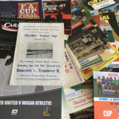Final Football Programmes: FA Cup, League Cup, Anglo Italian, Amateur,, Vase, Charity Shield and more. Includes 1970 FA Cup Final replay, Very Good. (est 170)