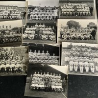 QPR Football Team Group Press Photos: Black and White photos, many with press stamps to rear. In good condition (10)