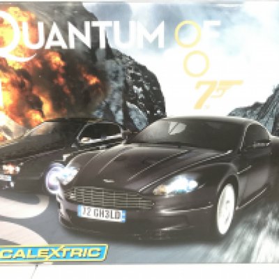 A Boxed Scalextric Quantum Of The Solace Set.